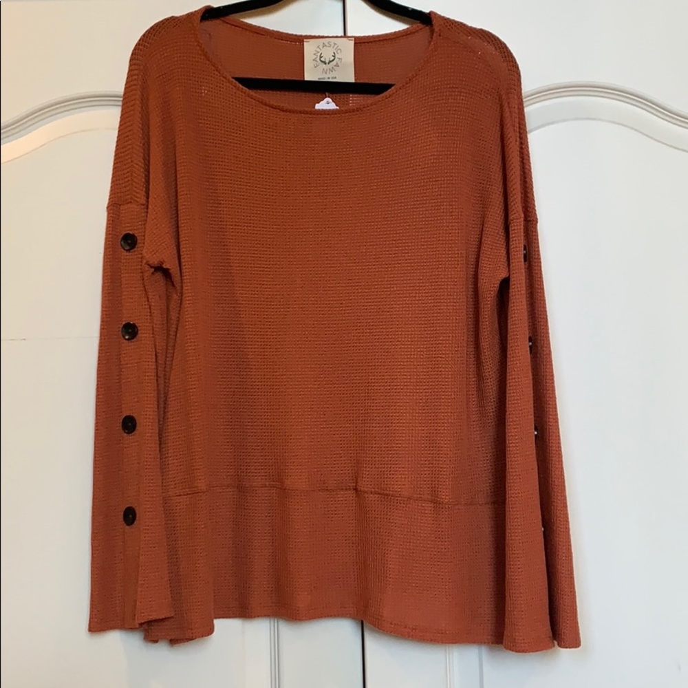 BNWT Fantastic Fawn sweater